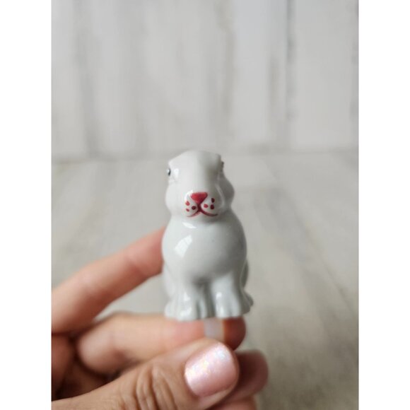 Nora Fleming Easter Bunny rabbit spring mini white retired - Picture 4 of 9